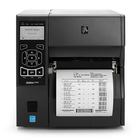Zebra ZT420 Printer 8 dot/mm (203dpi), Rewind (includes peel)