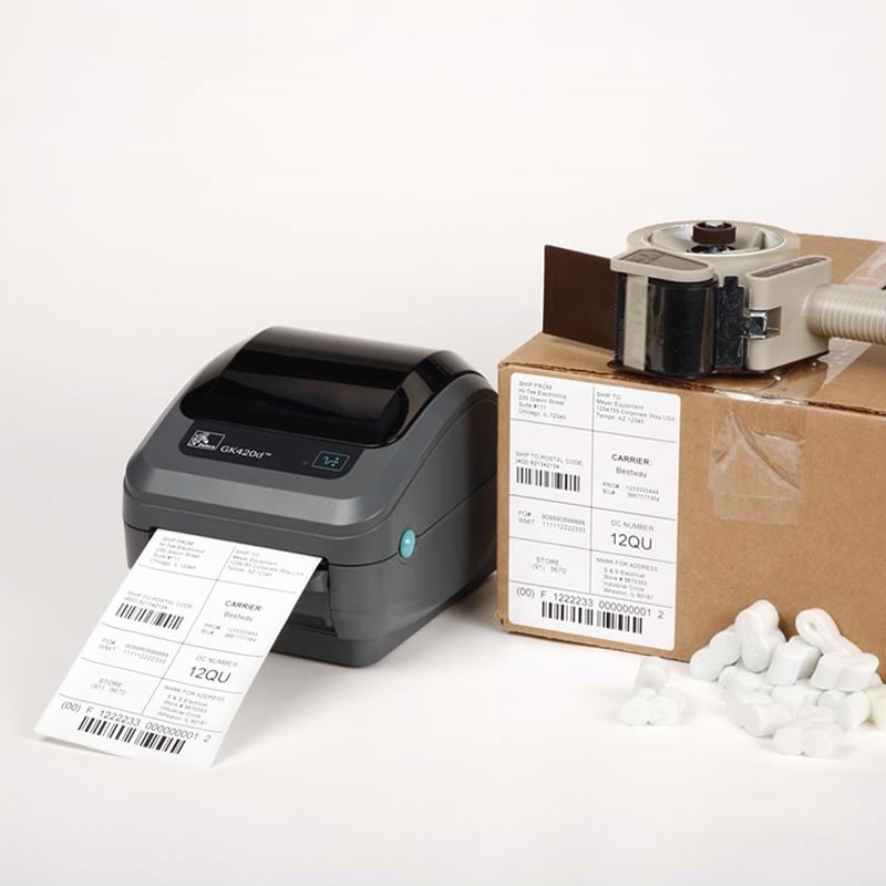 Zebra GK420d Printer Direct Thermal Label Printer & USB Ports