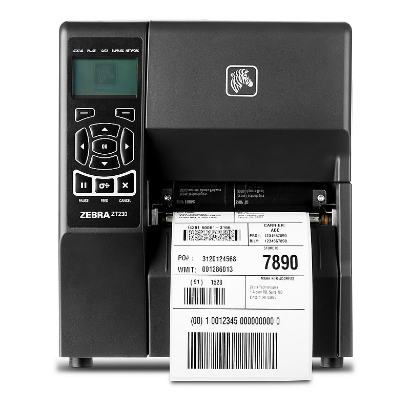 Zebra ZT230 Printer 12 dot/mm (300dpi), Direct Thermal, 10/100