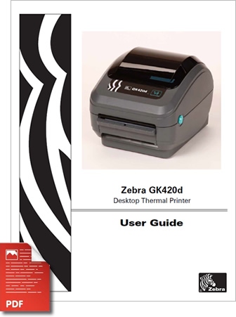 Zebra GK420D Manual In PDF Format | GK420D User Guide